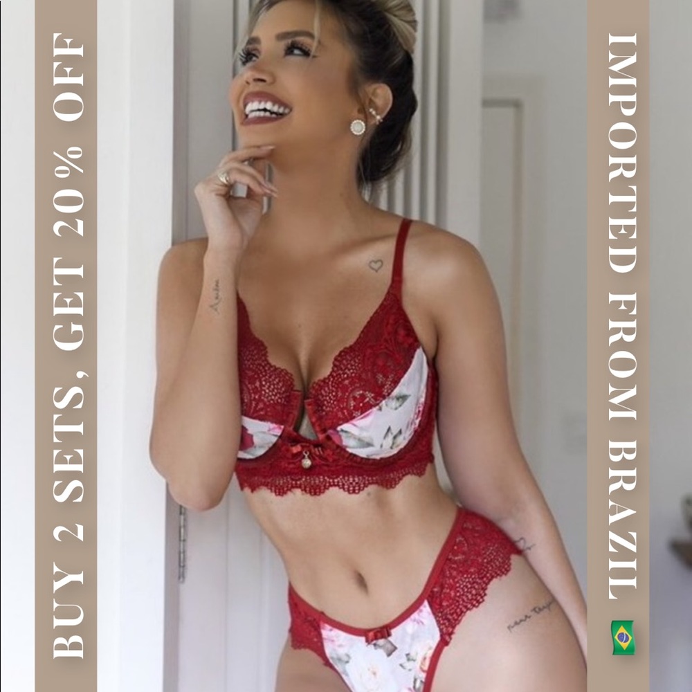 Lace bra & panty - 2 piece set - Picture 2 of 16